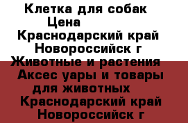 Клетка для собак › Цена ­ 10 000 - Краснодарский край, Новороссийск г. Животные и растения » Аксесcуары и товары для животных   . Краснодарский край,Новороссийск г.